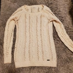 Abercrombie and Fitch White sweater